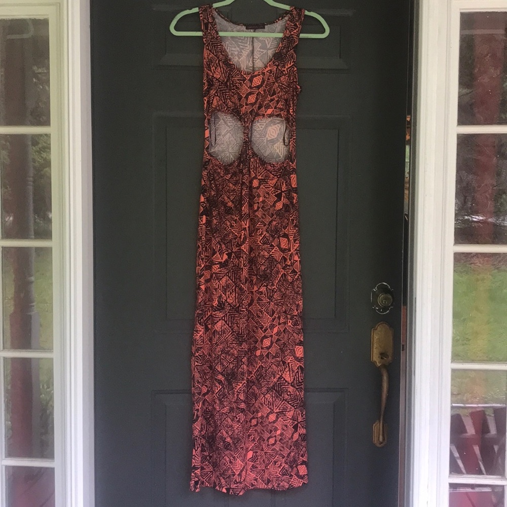 Boho Cutout Maxi Dress